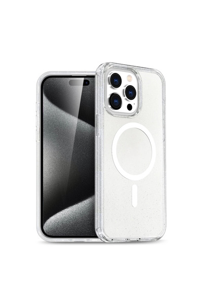 eco port غطاء جوكو آيفون 15 برو ماكس ماج سيف - شفاف