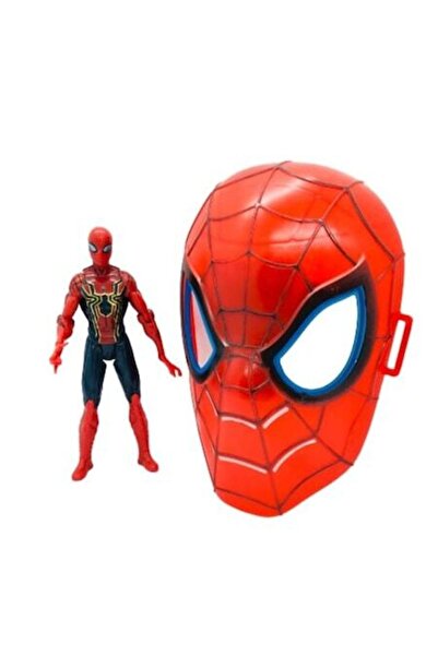 OEM Avengers Hero Spider-Man Mask and Figurine Set, 5 years+