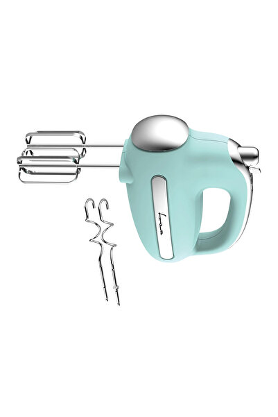FRAM HAND MIXER FHM-3005GR, 300 W, 5 SPEEDS + TURBO, GREEN STAINLESS STEEL BEADS AND HOOKS