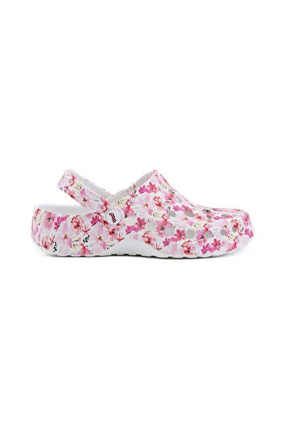 Woz FloPower Pink Clogs