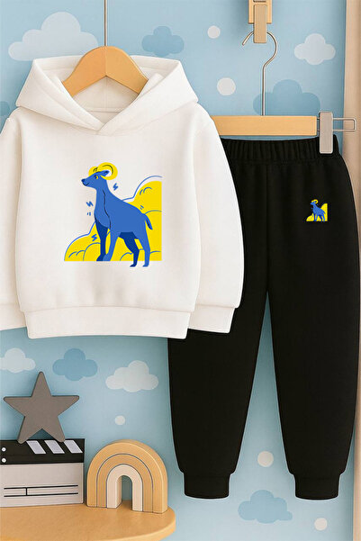 SVART WEAR Hanorac cu imprimeu pentru copii cu imprimeu cu glugă Swea tricou ...