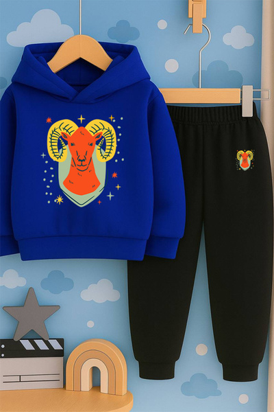 SVART WEAR Παιδικό με τύπωμα με στάμπα Hoodie με κουκούλα Φούτερ και αθλητικό...