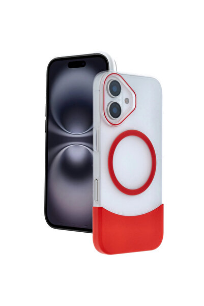 eco port غطاء ماجسيف لجهاز آيفون 16 فيلار من جوكو - أحمر