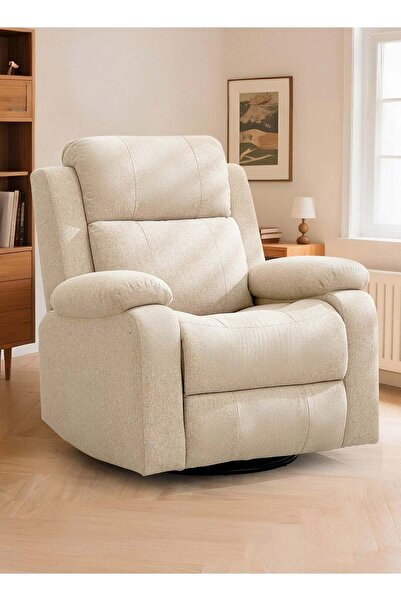 ESMART كرسي دوار من قماش مخملي، ينحني حتى 150 درجة، يدعم الظهر والرقبة، 95×92...