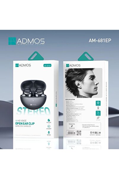 ADMOS AM681EP – TWS Wireless Earbuds with Hi-Fi Sound & Comfort