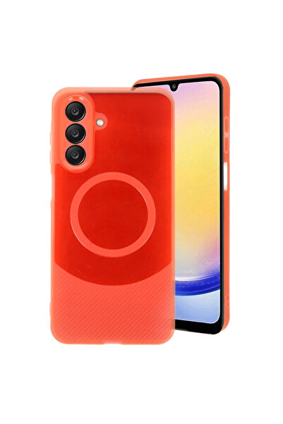 eco port Samsung A36 Case Maya Carbon Cover - Red