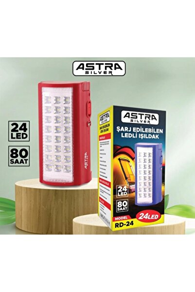 Astra Ledli ışıldak şarjlı taşınabilir ve poverbank