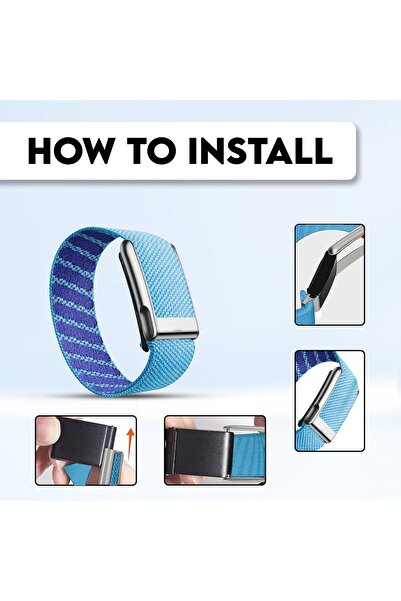 dado Ultra-Soft Nylon Sport Band Compatible with WHOOP 5.0, One, Peak & Life (Not for Gen 4)