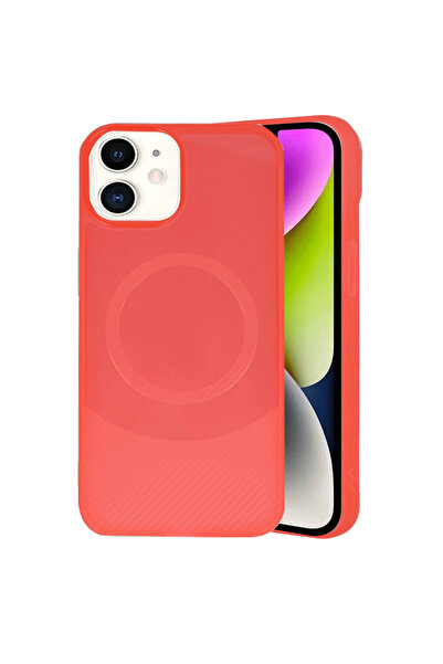 eco port iPhone 11 Case Maya Carbon Cover - Red