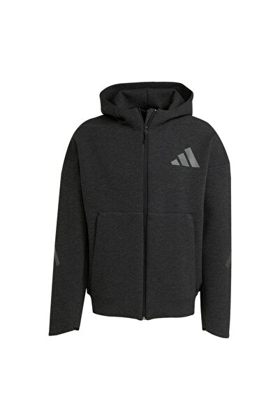 adidas Men's Black Jacket m Z.N.E. Pr Fz Jm6055