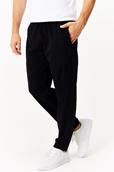 wingetstar Black Straight Leg Sweatpants