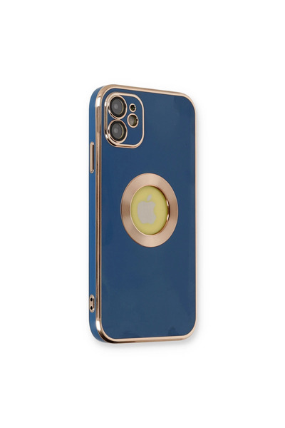 FREEDOM STOREE متجر حافظات آيفون 12 سيليكون - أزرق