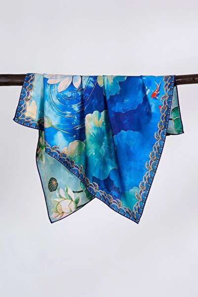 Rumon Double Sided Floral Patterned Scarf