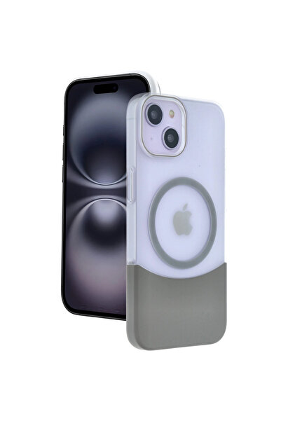 FREEDOM STOREE غطاء جوكو آيفون 14 فيلار ماج سيف - رمادي طبيعي