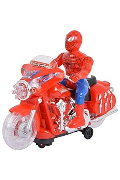 OEM The Amazing Spider-Man motorcycle with 3D lights, LEDs and sounds, 23 cm, 3+ years