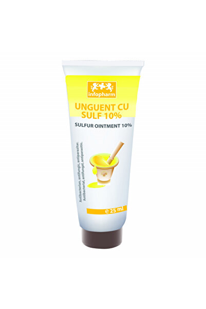 infopharm Sulfur Ointment 10% (25 m volumel)