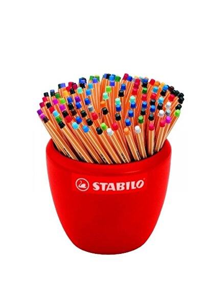 Stabilo Liner Point 88, 0.4 mm, in ceramic bowl 150 pcs/set