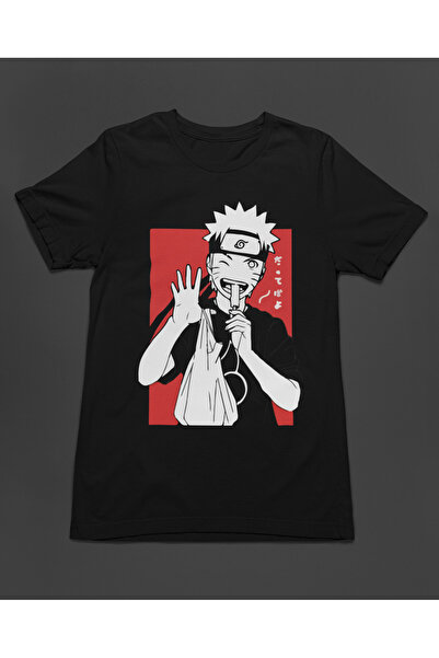 Bumeta Naruto Anime Style Kakashi Ice Cream Japanese Unisex T-Shirt T-Shirt