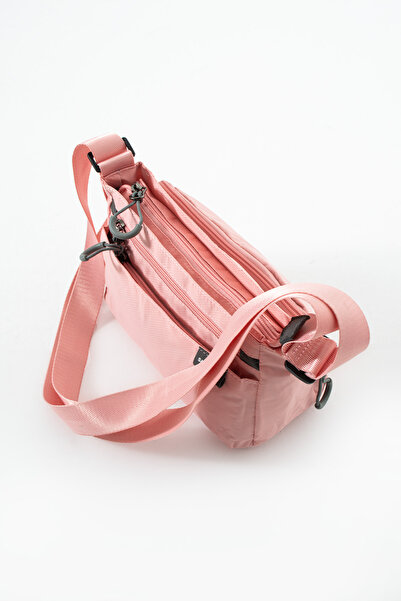 Sanmorris Women's 4-Compartment Waterproof Parachute Fabric Adjustable Crossbody Bag