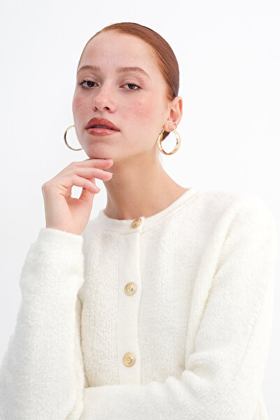 Addax Buttoned Knitwear Cardigan H2879