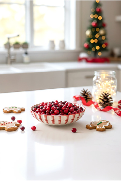 FH finehome Christmas Garden Snack Bowl 13cm