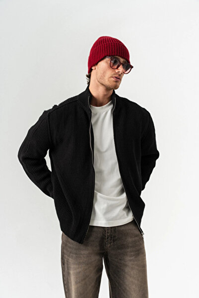 go gang own Frame Zippered Sweater