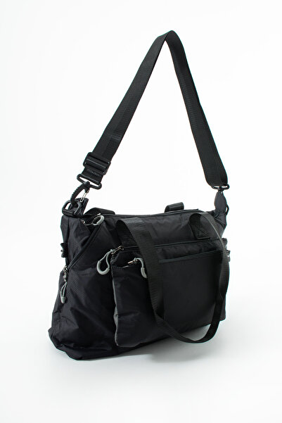 Sanmorris Expandable Side Zipper Parachute Fabric Adjustable Shoulder Bag