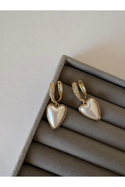 marsel aksesuar Special Series Xuping Stone Heart Dangle Earrings