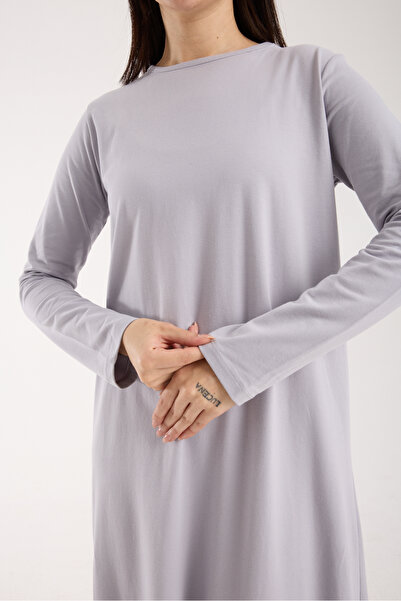 KLC Fashion Süprem Kumaş Elbise %100 Pamuk Likralı içlik Özel Günlerde Şık El...