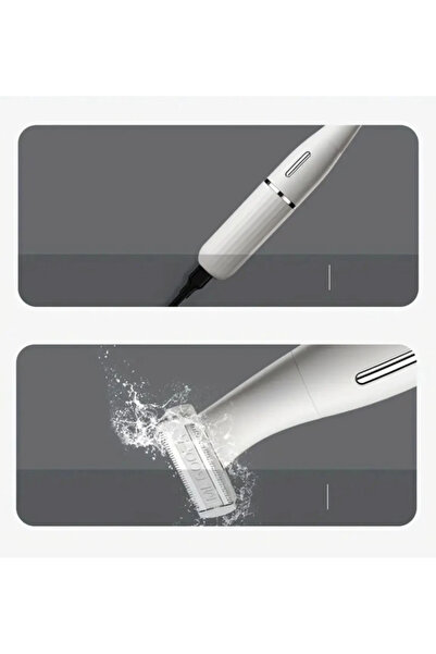 Muchmy 4 in 1 Rechargeable Waterproof Pain-Free Grooming Kit Face, Nose, Legs, Underarm, Bikini Trimmer