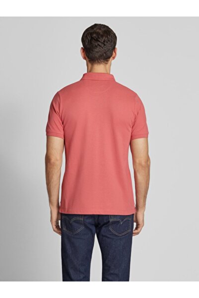 s.Oliver Men's polo shirt, 100% cotton, with logo, Pink, 3XL