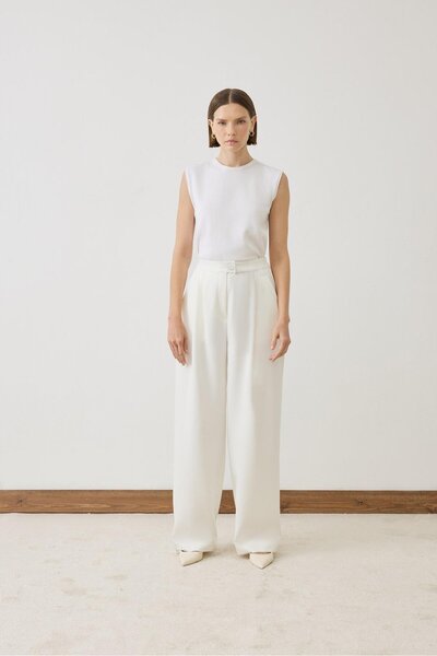 TERZİ DÜKKANI ДОРЕ ПАЛАЦО ПАНТОЛОН БЕЙАЗ