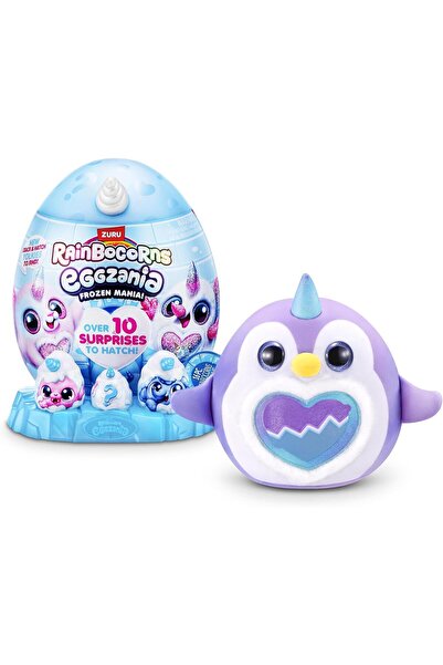 Rainbocorns Frozencorn Surprise Plush Toy with Rare Snowman, Hatchable Egg & ...