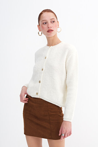 Addax Buttoned Knitwear Cardigan H2879