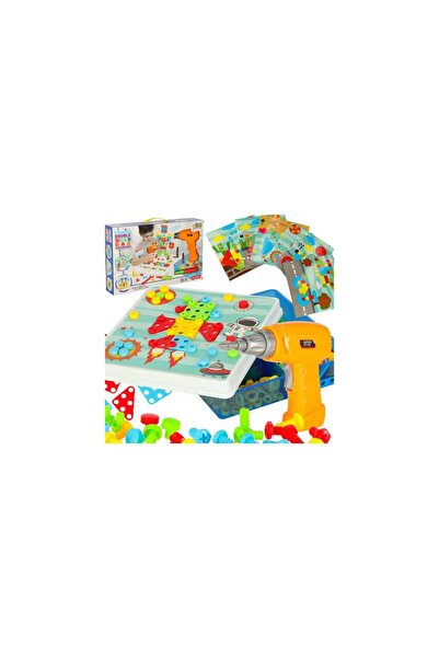 Three top online Screwdriver Drill Screws Construction Blocks DIY Kit Suitcase 261 pieces