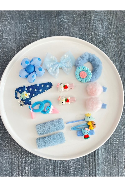 pempem bandana Комплект смесени фиби за коса за момиченца