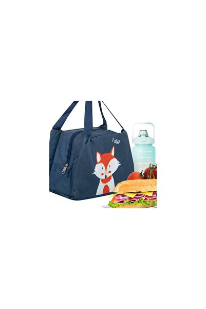 Three top online Thermal insulation bag breakfast lunch fox orange