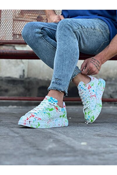 Wagoon WG501 Green Dyed Men's Casual Shoes