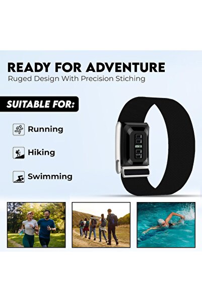dado Ultra-soft Nylon Sport Band Compatible with WHOOP 5.0, One, Peak & Life — Not for Gen 4