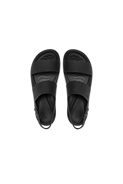 Crocs Women's Brooklyn Low Wedge Sandals Black EU 38-39