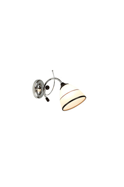 Bibilel Dorya Wall Light White and Black 1 x E27 60 W