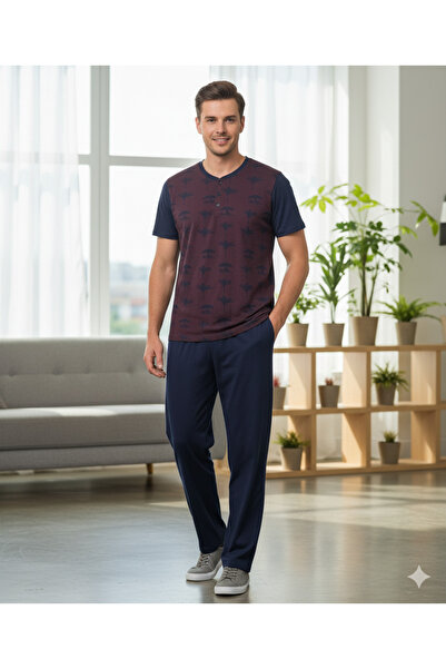 Dika Jakarlı erkek pijama takımı