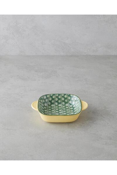 English Home Plantopia Porcelain Boat Plate 18X14 cm Green (17.11.2025)