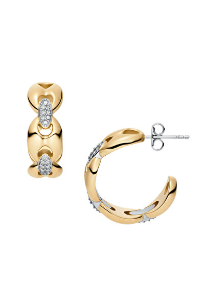 Fossil Heritage Stainless Steel Earrings JF04930998