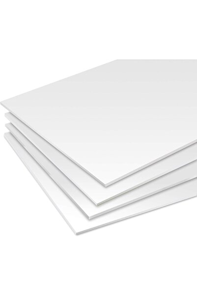 Funbo لوح إسفنجي 100 × 70 سم 5 مم أبيض