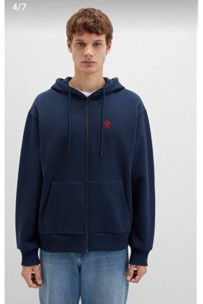 Mavi FERMUARLI SWEATSHIRT Gece Lacivert