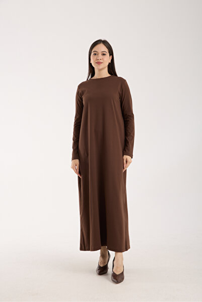 KLC Fashion فستان من قماش جيرسيه 100% قطن قماش قابل للتمدد ملابس داخلية فستان...