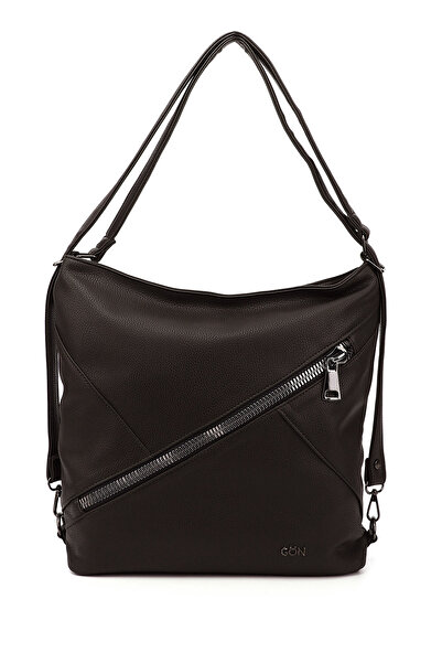 GÖNDERİ(R) Women's Brown Long Strap Shoulder and Backpack