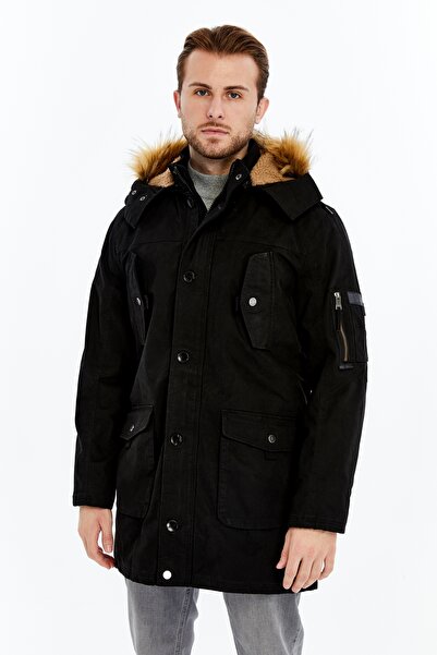 Let's Go 5613 Su İticili Rüzgar Geçirmez Parka Mont