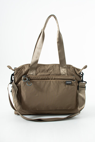 Sanmorris Expandable Side Zipper Parachute Fabric Adjustable Shoulder Bag